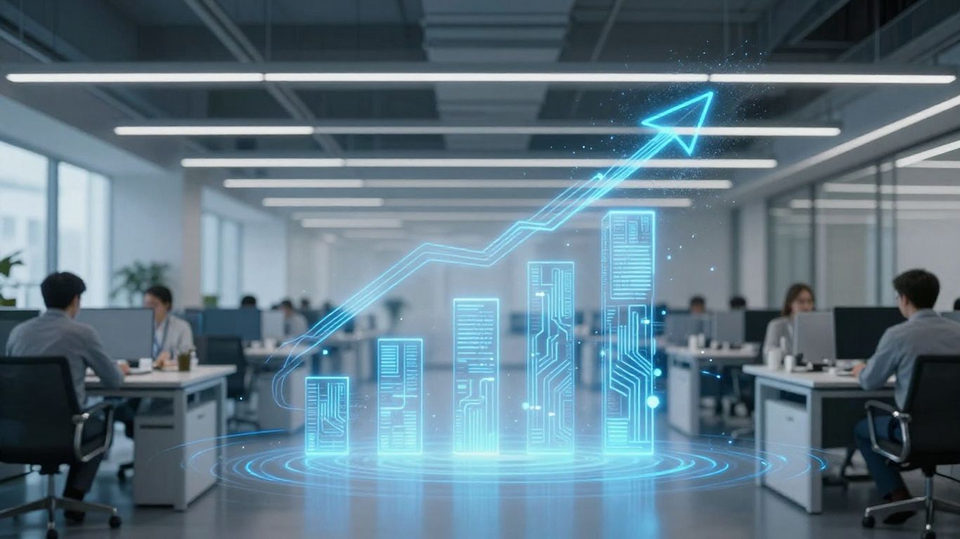 AI automation streamlining business operations for growth.